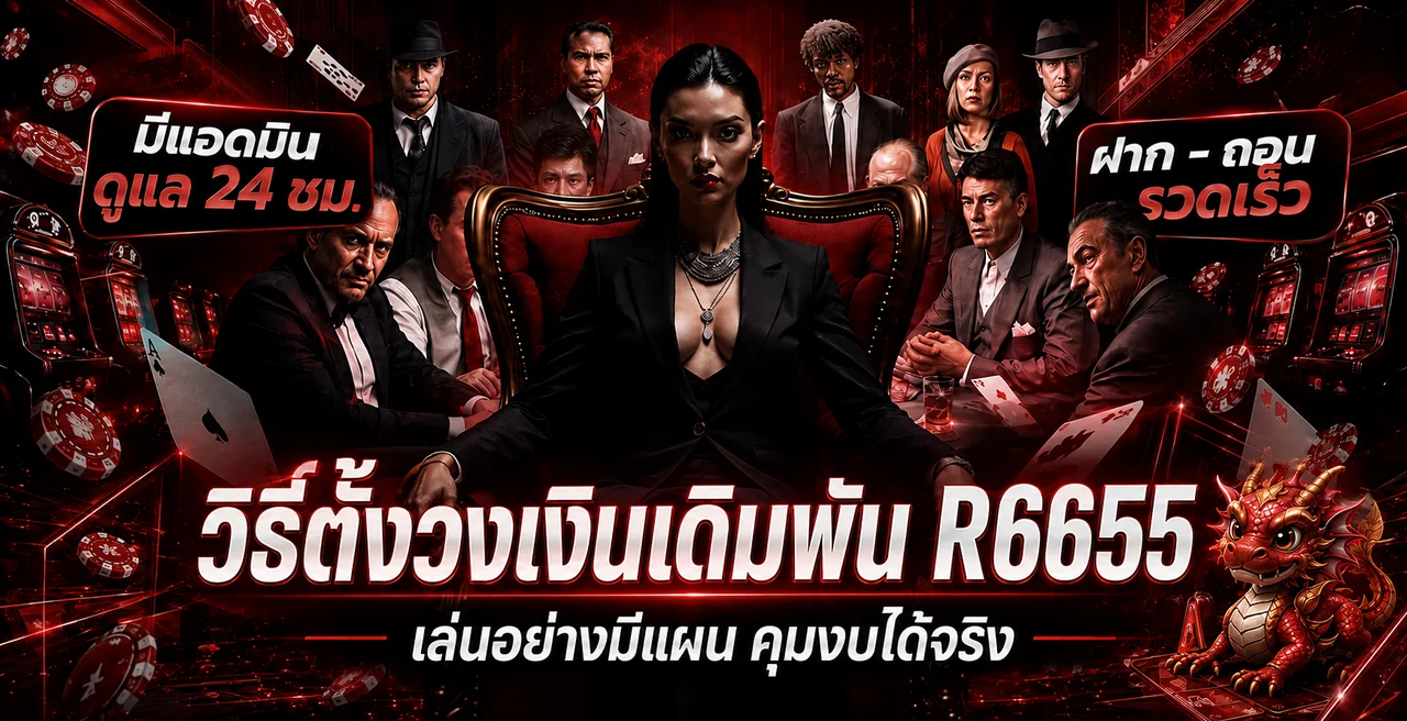 R6655 วิธีตั้งวงเงินเดิมพัน เล่นอย่างรับผิดชอบ